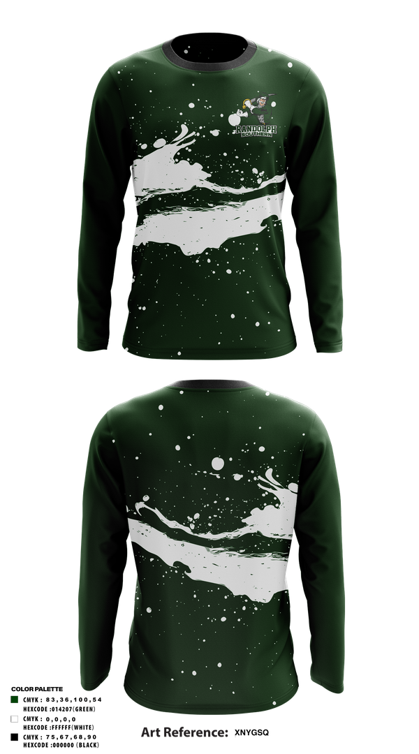 Long Sleeve Performance Shirt, Randolph Southern Senior High School, Spirit Store, Teamtime, Team time, sublimation, custom sports apparel, team uniforms, spirit wear, spiritwear, sports uniforms, custom shirts, team store, custom team store, fundraiser sports, apparel fundraiser