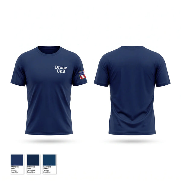 Short Sleeve Performance Shirt, Drone Unit, Police, Teamtime, Team time, sublimation, custom sports apparel, team uniforms, spirit wear, spiritwear, sports uniforms, custom shirts, team store, custom team store, fundraiser sports, apparel fundraiser