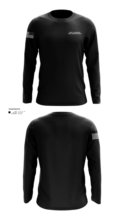 Long Sleeve Performance Shirt, Fort Jackson Fire Department, , Teamtime, Team time, sublimation, custom sports apparel, team uniforms, spirit wear, spiritwear, sports uniforms, custom shirts, team store, custom team store, fundraiser sports, apparel fundraiser