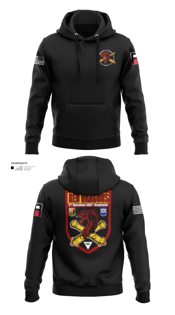 Hoodie, 2-306th FAR, Army, Teamtime, Team time, sublimation, custom sports apparel, team uniforms, spirit wear, spiritwear, sports uniforms, custom shirts, team store, custom team store, fundraiser sports, apparel fundraiser