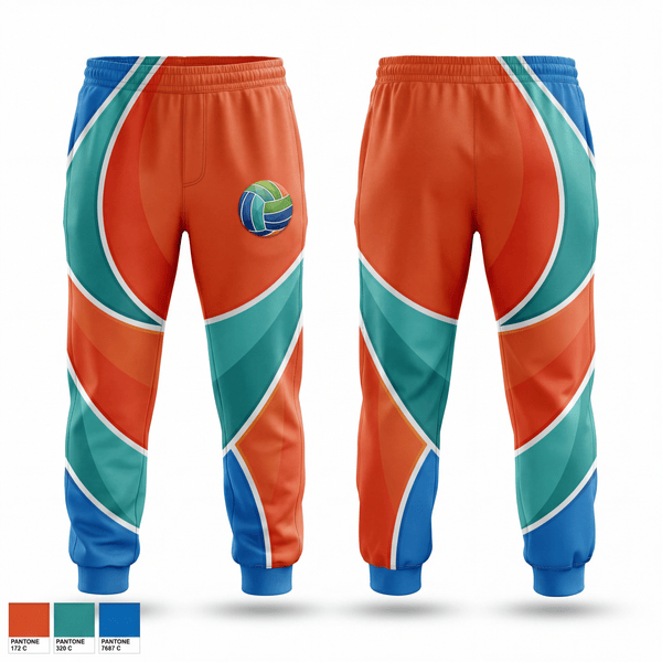 Sweatpants, PolyFace Volleyball Academy, Women's Volleyball, Teamtime, Team time, sublimation, custom sports apparel, team uniforms, spirit wear, spiritwear, sports uniforms, custom shirts, team store, custom team store, fundraiser sports, apparel fundraiser