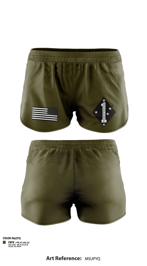 Ranger Panties, 1st Marine Division G-2 Targeting, Marines, Teamtime, Team time, sublimation, custom sports apparel, team uniforms, spirit wear, spiritwear, sports uniforms, custom shirts, team store, custom team store, fundraiser sports, apparel fundraiser