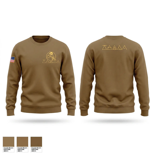 Crew Neck Sweatshirt, Panda Unit, Marines, Teamtime, Team time, sublimation, custom sports apparel, team uniforms, spirit wear, spiritwear, sports uniforms, custom shirts, team store, custom team store, fundraiser sports, apparel fundraiser