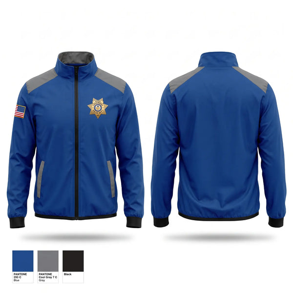 Windbreaker, Tuckerman PD, Police, Teamtime, Team time, sublimation, custom sports apparel, team uniforms, spirit wear, spiritwear, sports uniforms, custom shirts, team store, custom team store, fundraiser sports, apparel fundraiser