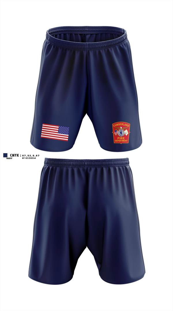 Athletic Shorts With Pockets, Cumberland Fire Department, Fire Department, Teamtime, Team time, sublimation, custom sports apparel, team uniforms, spirit wear, spiritwear, sports uniforms, custom shirts, team store, custom team store, fundraiser sports, apparel fundraiser
