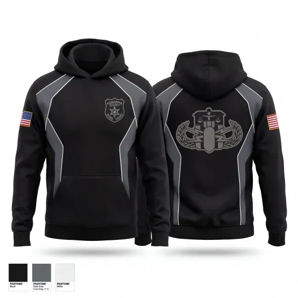 Hoodie, Kanawha Sheriff Bomb Squad, Police, Teamtime, Team time, sublimation, custom sports apparel, team uniforms, spirit wear, spiritwear, sports uniforms, custom shirts, team store, custom team store, fundraiser sports, apparel fundraiser