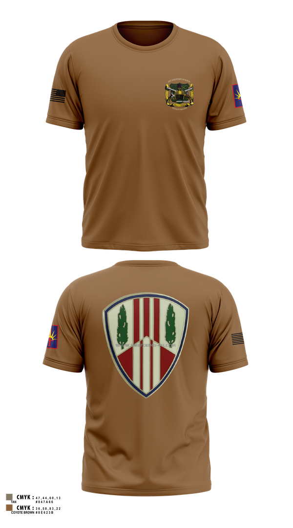 Short Sleeve Performance Shirt, 107th MP Company, , Teamtime, Team time, sublimation, custom sports apparel, team uniforms, spirit wear, spiritwear, sports uniforms, custom shirts, team store, custom team store, fundraiser sports, apparel fundraiser