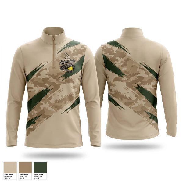 Quarter Zip Jacket, Louisiana Action, Softball, Teamtime, Team time, sublimation, custom sports apparel, team uniforms, spirit wear, spiritwear, sports uniforms, custom shirts, team store, custom team store, fundraiser sports, apparel fundraiser
