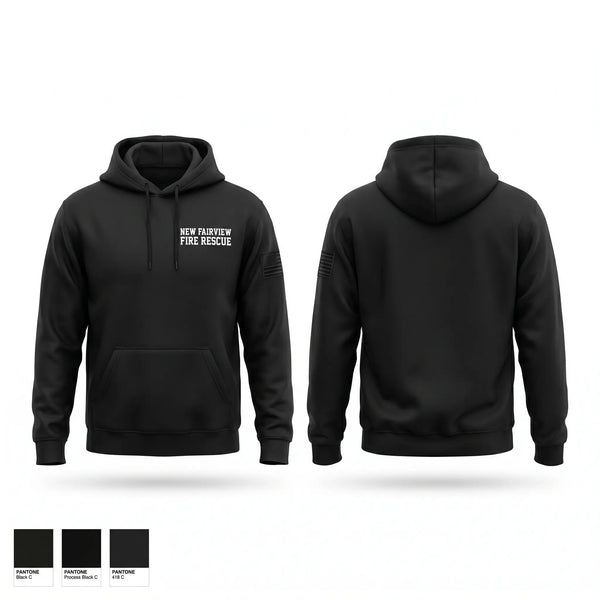 Hoodie, New Fairview Fire Rescue, Fire Department, Teamtime, Team time, sublimation, custom sports apparel, team uniforms, spirit wear, spiritwear, sports uniforms, custom shirts, team store, custom team store, fundraiser sports, apparel fundraiser