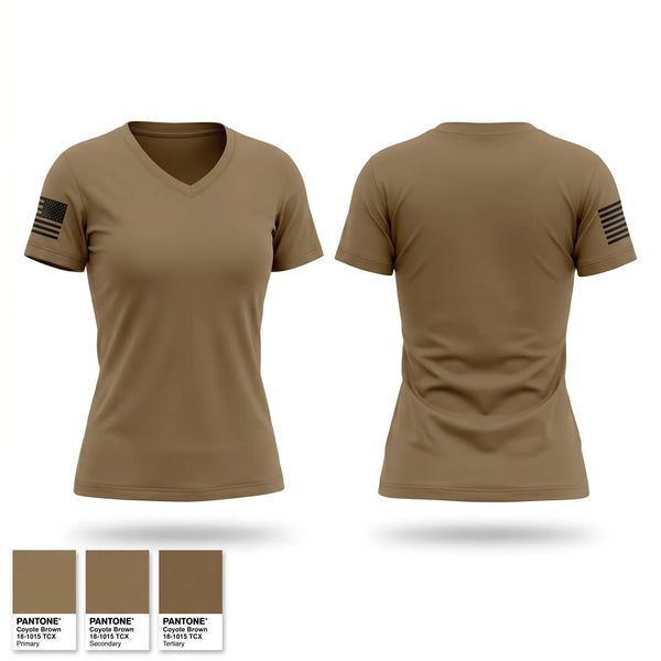 Womens Short Sleeve Vneck Shirt, 454 Transportation company, Army, Teamtime, Team time, sublimation, custom sports apparel, team uniforms, spirit wear, spiritwear, sports uniforms, custom shirts, team store, custom team store, fundraiser sports, apparel fundraiser