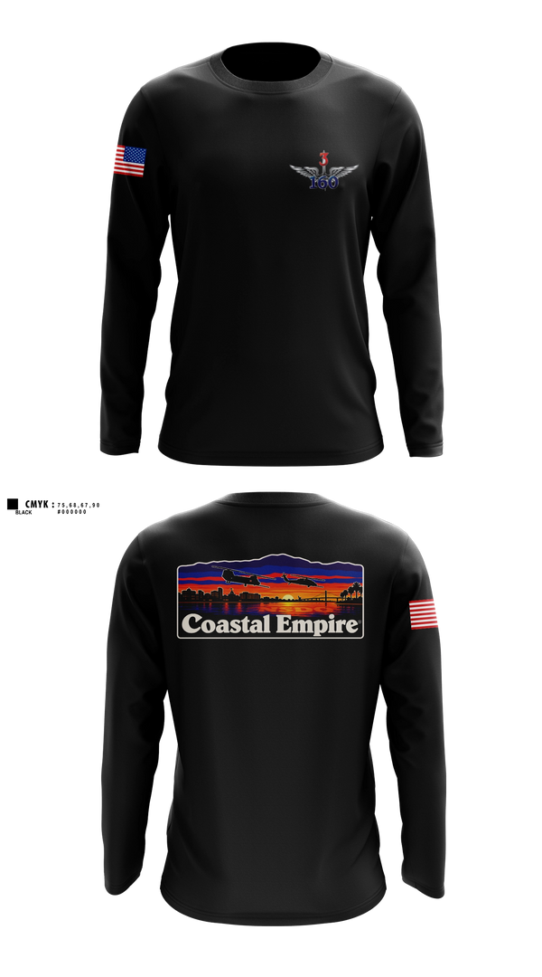 Long Sleeve Performance Shirt, 3/160th SOAR, Army, Teamtime, Team time, sublimation, custom sports apparel, team uniforms, spirit wear, spiritwear, sports uniforms, custom shirts, team store, custom team store, fundraiser sports, apparel fundraiser