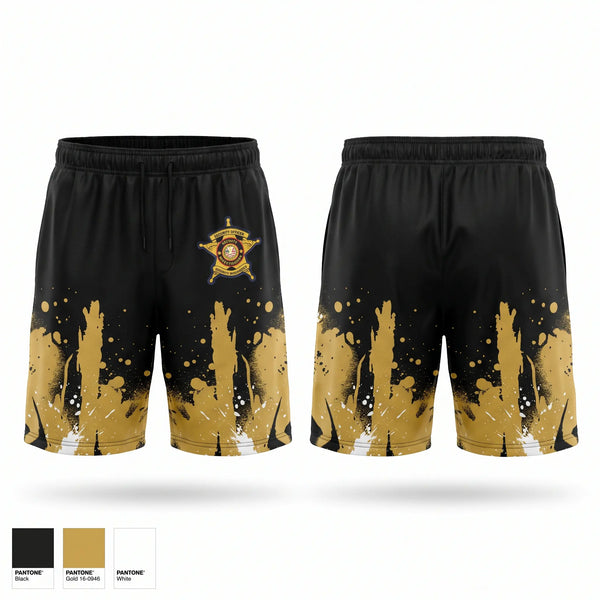 Athletic Shorts With Pockets, Official Investigations & Security Services, Inc, , Teamtime, Team time, sublimation, custom sports apparel, team uniforms, spirit wear, spiritwear, sports uniforms, custom shirts, team store, custom team store, fundraiser sports, apparel fundraiser