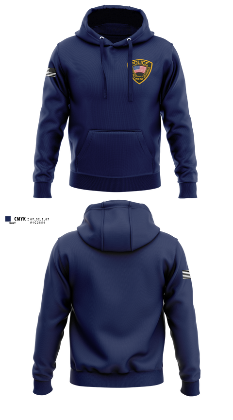 Hoodie, Wheeling Police Department, Police, Teamtime, Team time, sublimation, custom sports apparel, team uniforms, spirit wear, spiritwear, sports uniforms, custom shirts, team store, custom team store, fundraiser sports, apparel fundraiser