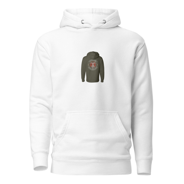 Unisex Hoodie - 1 - White