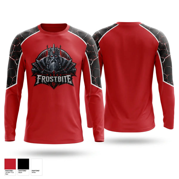 Long Sleeve Performance Shirt, Fargo Frostbite, , Teamtime, Team time, sublimation, custom sports apparel, team uniforms, spirit wear, spiritwear, sports uniforms, custom shirts, team store, custom team store, fundraiser sports, apparel fundraiser