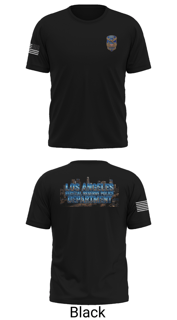 Short Sleeve Performance Shirt, Federal Reserve Police DTLA, Police, Teamtime, Team time, sublimation, custom sports apparel, team uniforms, spirit wear, spiritwear, sports uniforms, custom shirts, team store, custom team store, fundraiser sports, apparel fundraiser