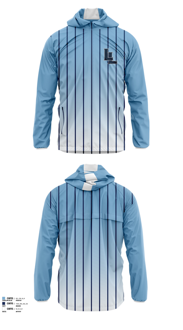 Windbreaker, Layton Lancers, Baseball, Teamtime, Team time, sublimation, custom sports apparel, team uniforms, spirit wear, spiritwear, sports uniforms, custom shirts, team store, custom team store, fundraiser sports, apparel fundraiser