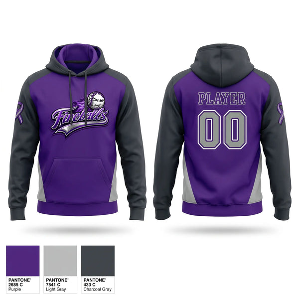 Hoodie, Fireballs, Baseball, Teamtime, Team time, sublimation, custom sports apparel, team uniforms, spirit wear, spiritwear, sports uniforms, custom shirts, team store, custom team store, fundraiser sports, apparel fundraiser