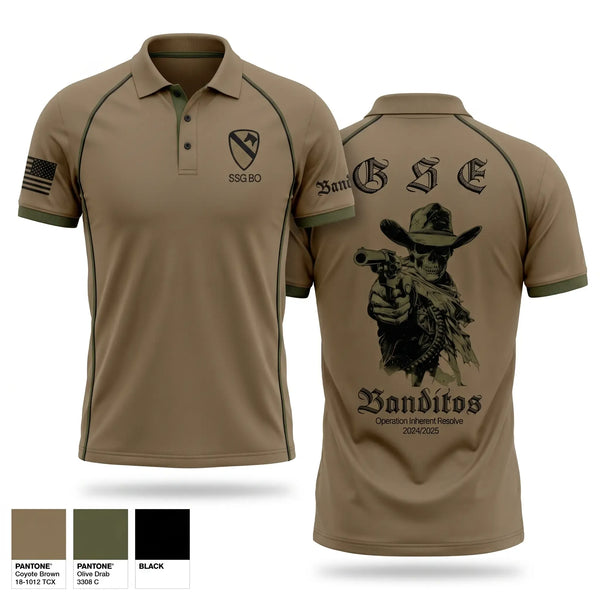 Short Sleeve Performance Polo, BCO GSE, Army, Teamtime, Team time, sublimation, custom sports apparel, team uniforms, spirit wear, spiritwear, sports uniforms, custom shirts, team store, custom team store, fundraiser sports, apparel fundraiser