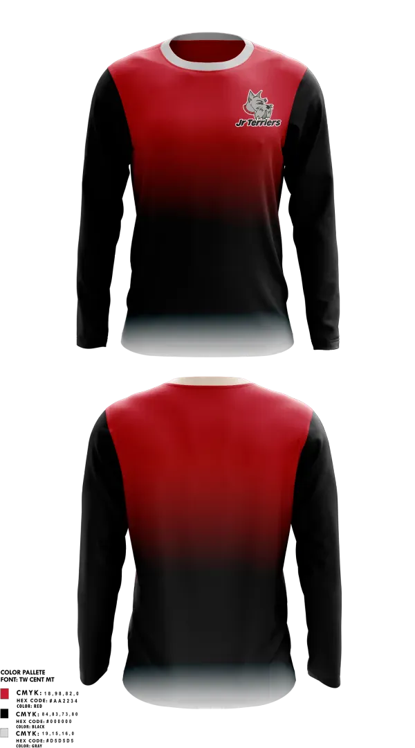 Long Sleeve Performance Shirt, SAM Jr Terriers, Ice Hockey, Teamtime, Team time, sublimation, custom sports apparel, team uniforms, spirit wear, spiritwear, sports uniforms, custom shirts, team store, custom team store, fundraiser sports, apparel fundraiser