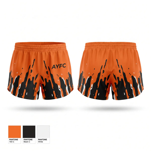 Womens Shorts, AYFC, Cheer, Teamtime, Team time, sublimation, custom sports apparel, team uniforms, spirit wear, spiritwear, sports uniforms, custom shirts, team store, custom team store, fundraiser sports, apparel fundraiser