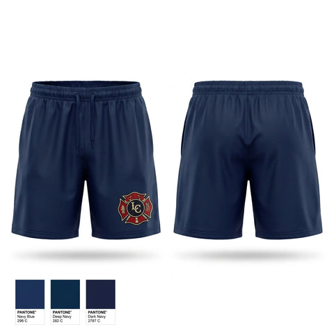 Athletic Shorts With Pockets, Lake City Fire Department, Fire Department, Teamtime, Team time, sublimation, custom sports apparel, team uniforms, spirit wear, spiritwear, sports uniforms, custom shirts, team store, custom team store, fundraiser sports, apparel fundraiser