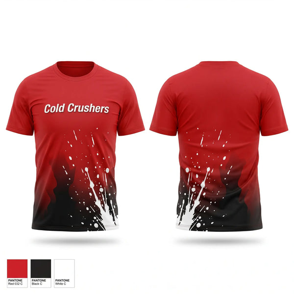Short Sleeve Performance Shirt, Cold Crushers, Softball, Teamtime, Team time, sublimation, custom sports apparel, team uniforms, spirit wear, spiritwear, sports uniforms, custom shirts, team store, custom team store, fundraiser sports, apparel fundraiser