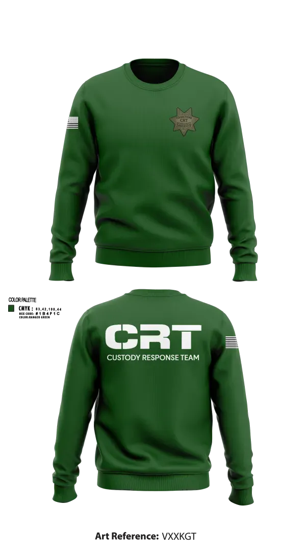 Crew Neck Sweatshirt, Solano County Sheriff CRT, Police, Teamtime, Team time, sublimation, custom sports apparel, team uniforms, spirit wear, spiritwear, sports uniforms, custom shirts, team store, custom team store, fundraiser sports, apparel fundraiser