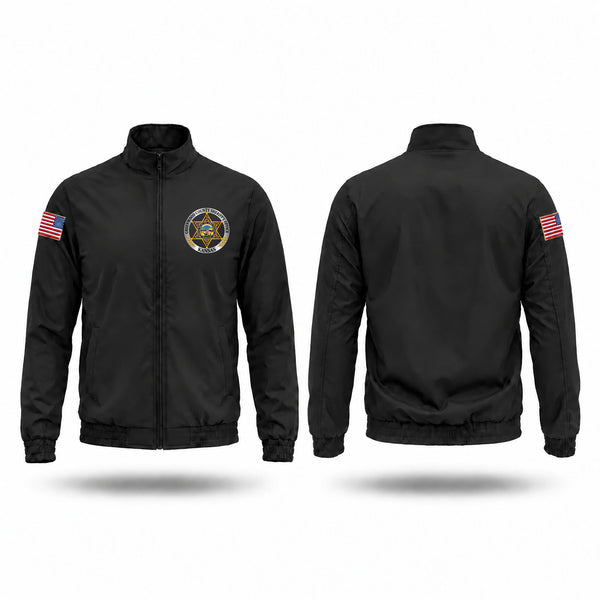 Windbreaker, Greenwood County Sheriff Office, Police, Teamtime, Team time, sublimation, custom sports apparel, team uniforms, spirit wear, spiritwear, sports uniforms, custom shirts, team store, custom team store, fundraiser sports, apparel fundraiser