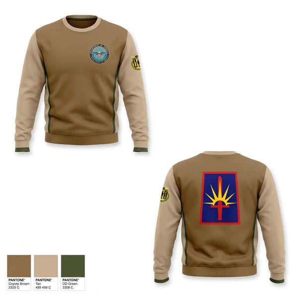 Crew Neck Sweatshirt, 102nd MP BN, , Teamtime, Team time, sublimation, custom sports apparel, team uniforms, spirit wear, spiritwear, sports uniforms, custom shirts, team store, custom team store, fundraiser sports, apparel fundraiser