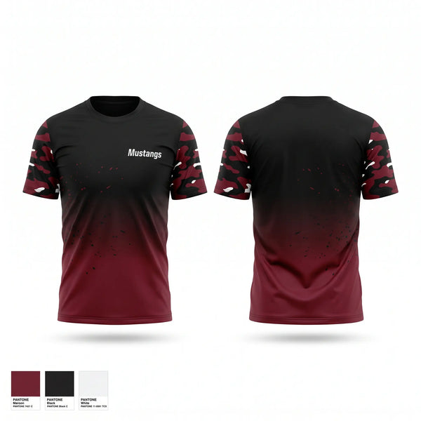 Short Sleeve Performance Shirt, Mustangs, Women's Basketball, Teamtime, Team time, sublimation, custom sports apparel, team uniforms, spirit wear, spiritwear, sports uniforms, custom shirts, team store, custom team store, fundraiser sports, apparel fundraiser