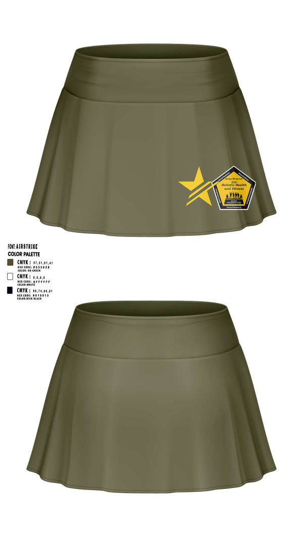 Skort, Army Reserve H2F, Army, Teamtime, Team time, sublimation, custom sports apparel, team uniforms, spirit wear, spiritwear, sports uniforms, custom shirts, team store, custom team store, fundraiser sports, apparel fundraiser