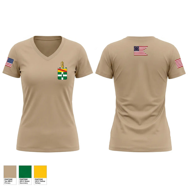 Womens Short Sleeve Vneck Shirt, Eagle Troop, Army, Teamtime, Team time, sublimation, custom sports apparel, team uniforms, spirit wear, spiritwear, sports uniforms, custom shirts, team store, custom team store, fundraiser sports, apparel fundraiser
