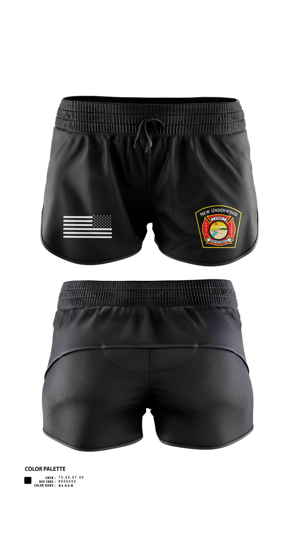 Ranger Panties, New Underwood VFD, Fire Department, Teamtime, Team time, sublimation, custom sports apparel, team uniforms, spirit wear, spiritwear, sports uniforms, custom shirts, team store, custom team store, fundraiser sports, apparel fundraiser