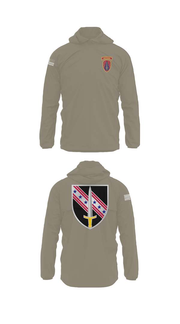 Windbreaker, 6/54th Security Force Assistance Brigade, , Teamtime, Team time, sublimation, custom sports apparel, team uniforms, spirit wear, spiritwear, sports uniforms, custom shirts, team store, custom team store, fundraiser sports, apparel fundraiser
