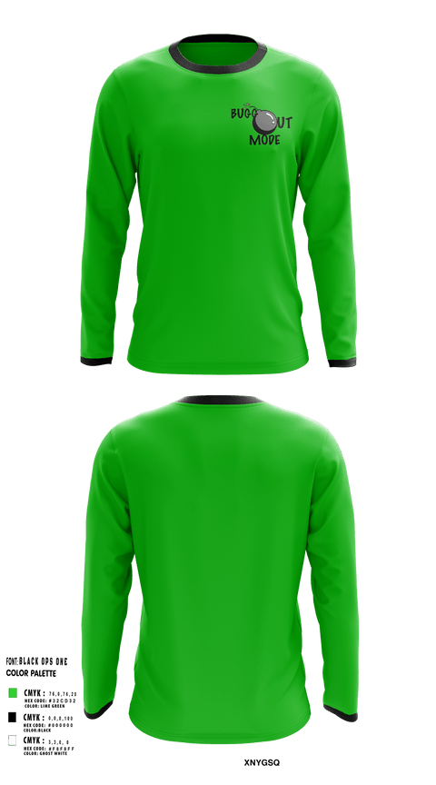 Long Sleeve Performance Shirt, BUGG OUT MODEBUGG OUT MODE, , Teamtime, Team time, sublimation, custom sports apparel, team uniforms, spirit wear, spiritwear, sports uniforms, custom shirts, team store, custom team store, fundraiser sports, apparel fundraiser