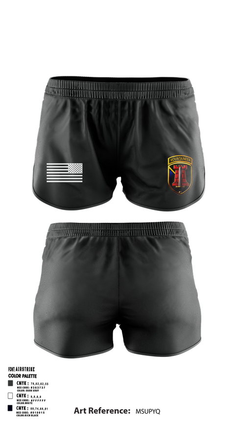 Ranger Panties, 204th MEB Mountaineers, Army, Teamtime, Team time, sublimation, custom sports apparel, team uniforms, spirit wear, spiritwear, sports uniforms, custom shirts, team store, custom team store, fundraiser sports, apparel fundraiser