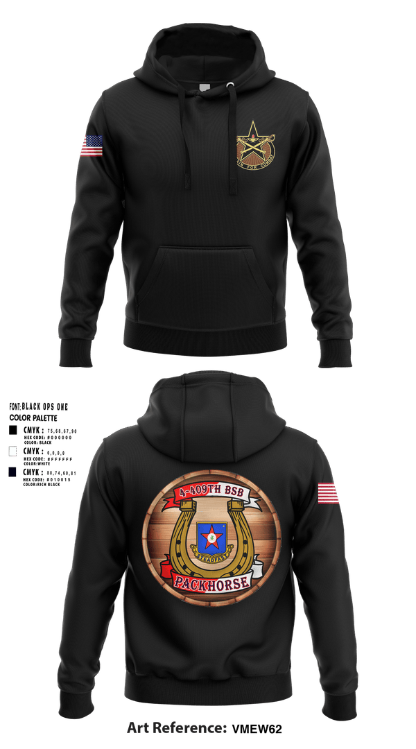 Hoodie, 4/409th BSB, Army, Teamtime, Team time, sublimation, custom sports apparel, team uniforms, spirit wear, spiritwear, sports uniforms, custom shirts, team store, custom team store, fundraiser sports, apparel fundraiser
