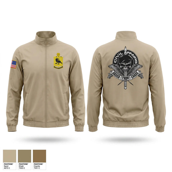 Windbreaker, Third battalion eighth regiment, Army, Teamtime, Team time, sublimation, custom sports apparel, team uniforms, spirit wear, spiritwear, sports uniforms, custom shirts, team store, custom team store, fundraiser sports, apparel fundraiser