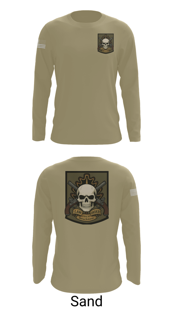 Long Sleeve Performance Shirt, 430th MP Detachment, , Teamtime, Team time, sublimation, custom sports apparel, team uniforms, spirit wear, spiritwear, sports uniforms, custom shirts, team store, custom team store, fundraiser sports, apparel fundraiser