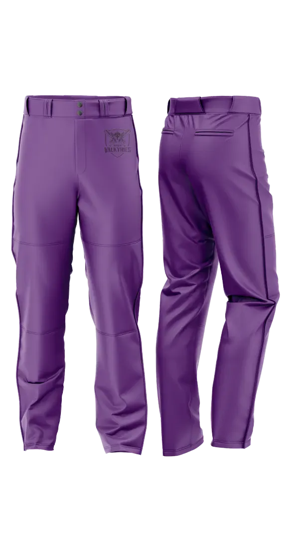Baseball Pants, Eastern Iowa Valkyries, Softball, Teamtime, Team time, sublimation, custom sports apparel, team uniforms, spirit wear, spiritwear, sports uniforms, custom shirts, team store, custom team store, fundraiser sports, apparel fundraiser