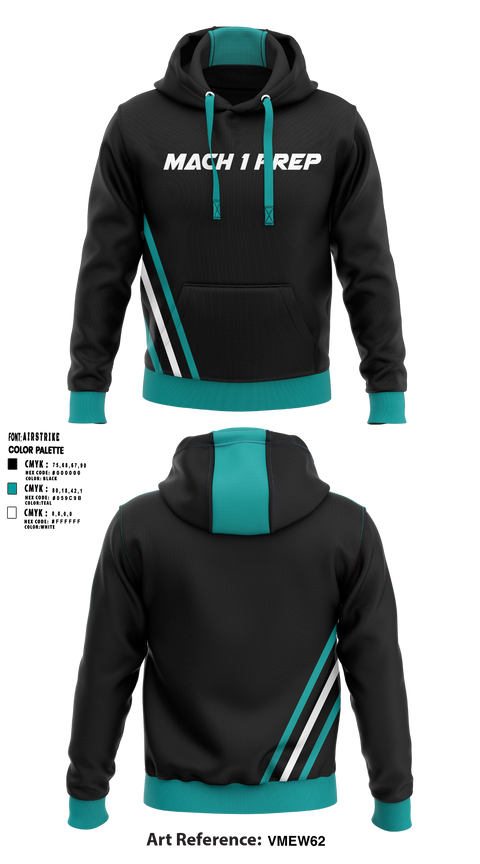 Hoodie, Mach 1 Prep, Track & Field, Teamtime, Team time, sublimation, custom sports apparel, team uniforms, spirit wear, spiritwear, sports uniforms, custom shirts, team store, custom team store, fundraiser sports, apparel fundraiser