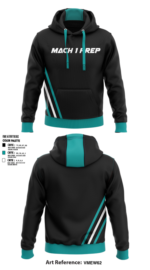 Hoodie, Mach 1 Prep, Track & Field, Teamtime, Team time, sublimation, custom sports apparel, team uniforms, spirit wear, spiritwear, sports uniforms, custom shirts, team store, custom team store, fundraiser sports, apparel fundraiser
