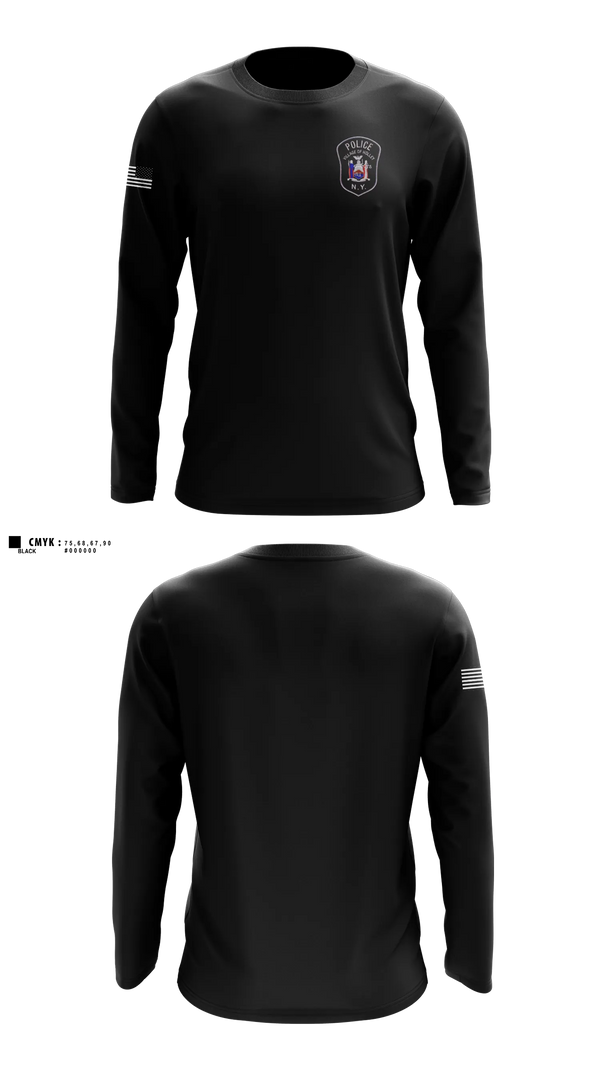 Long Sleeve Performance Shirt, HOLLEY POLICE DEPARTMENT, Police, Teamtime, Team time, sublimation, custom sports apparel, team uniforms, spirit wear, spiritwear, sports uniforms, custom shirts, team store, custom team store, fundraiser sports, apparel fundraiser