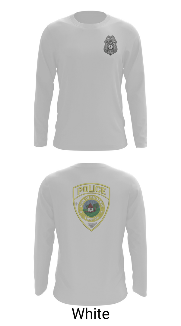 Long Sleeve Performance Shirt, Broadway Police, Police, Teamtime, Team time, sublimation, custom sports apparel, team uniforms, spirit wear, spiritwear, sports uniforms, custom shirts, team store, custom team store, fundraiser sports, apparel fundraiser