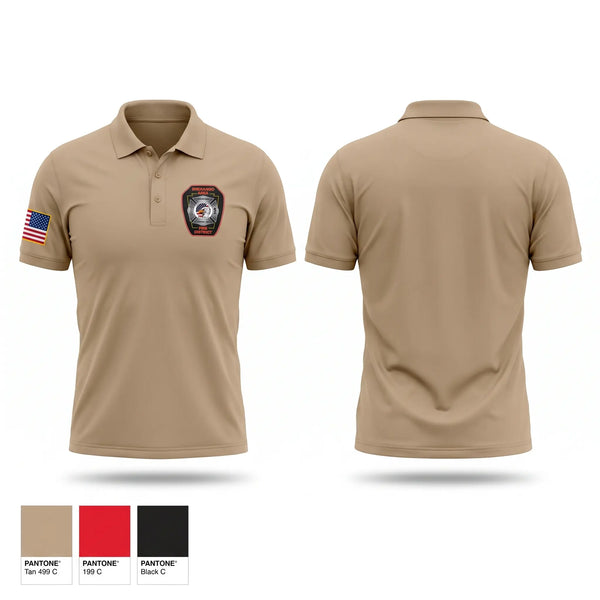 Short Sleeve Performance Polo, Shenango area fire district, Fire Department, Teamtime, Team time, sublimation, custom sports apparel, team uniforms, spirit wear, spiritwear, sports uniforms, custom shirts, team store, custom team store, fundraiser sports, apparel fundraiser
