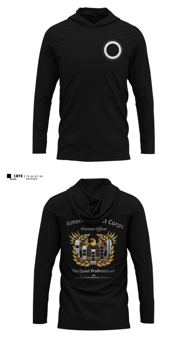 Long Sleeve Hooded Sun Shirt, I Corps HHBN, Army, Teamtime, Team time, sublimation, custom sports apparel, team uniforms, spirit wear, spiritwear, sports uniforms, custom shirts, team store, custom team store, fundraiser sports, apparel fundraiser