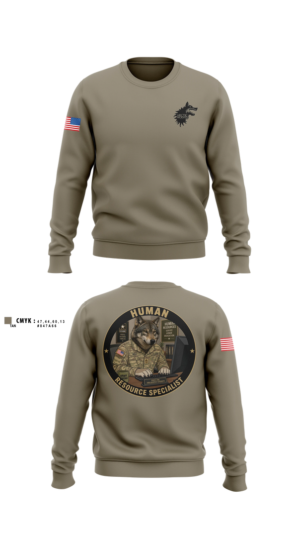 Crew Neck Sweatshirt, 1-24 infantry battalion, Army, Teamtime, Team time, sublimation, custom sports apparel, team uniforms, spirit wear, spiritwear, sports uniforms, custom shirts, team store, custom team store, fundraiser sports, apparel fundraiser