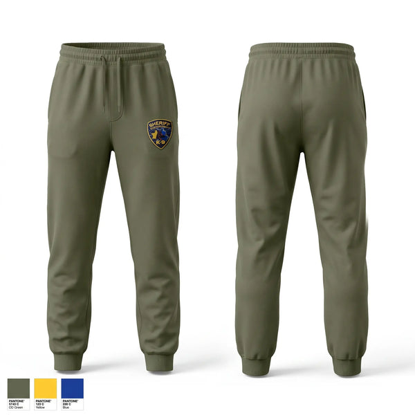 Sweatpants, Livingston Co Sheriff K9, Police, Teamtime, Team time, sublimation, custom sports apparel, team uniforms, spirit wear, spiritwear, sports uniforms, custom shirts, team store, custom team store, fundraiser sports, apparel fundraiser
