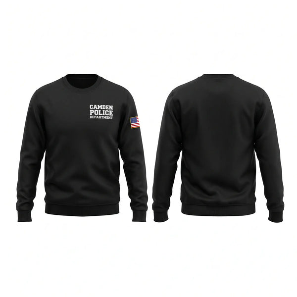 Crew Neck Sweatshirt, Camden Police Department, Police, Teamtime, Team time, sublimation, custom sports apparel, team uniforms, spirit wear, spiritwear, sports uniforms, custom shirts, team store, custom team store, fundraiser sports, apparel fundraiser